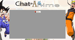 Desktop Screenshot of chatdeanime.com