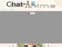 Tablet Screenshot of chatdeanime.com